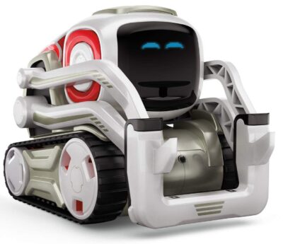 this is an image of an educational toy robot for kids. 