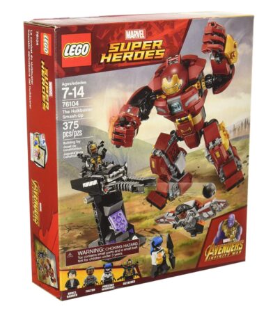 This is an image of an Avengers: Infinity War The Hulkbuster Smash-Up building for 7 to 14 year old kids. 