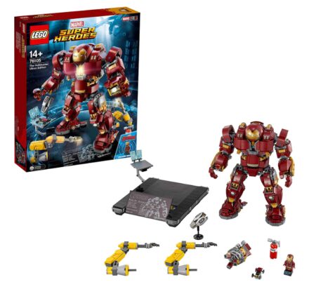 This is an image of an Avengers Infinity War The Hulkbuster Ultron Edition building set for 14 years old and up. 