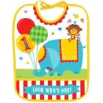 colorful Baby Bib 1St Birthday