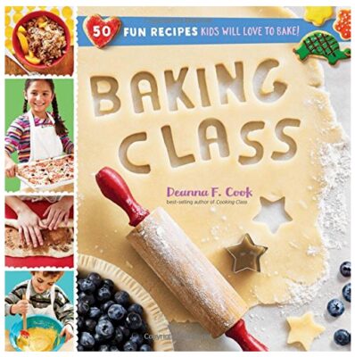 This is an image of kid's baking class book 