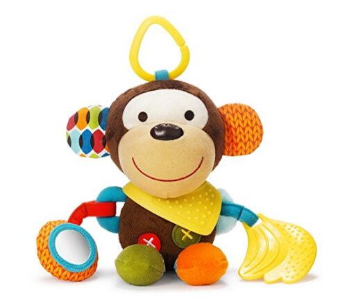 this is an image of a bandana buddies baby activity and teething toy for kids.