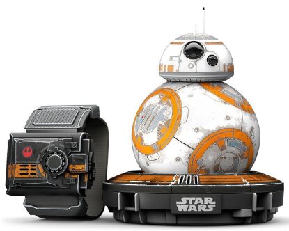 This is an image of app-controlled interactive bb-8 toy