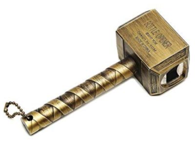 this is an image of a Thor hammer bottle opener.
