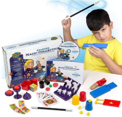 This is an image of Beginners magic kit set for kids by Learn & Climb