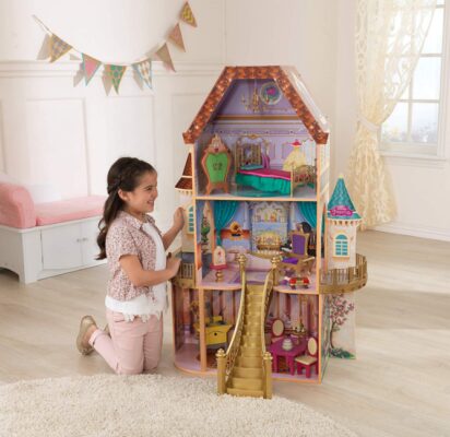This is an image of dollhouse belle enchanted dolls for girls