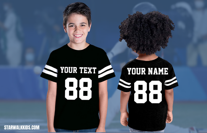 Custom Cotton Toddler Youth Jersey - Personalize Your 2 Sided Team Uniform