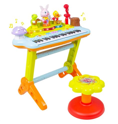 this is an image of a Best Choice Products electronic keyboard for kids. 