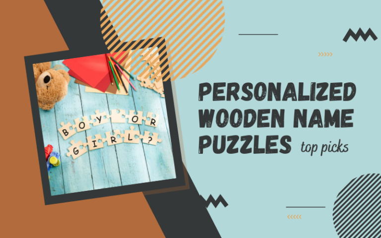 Best Personalized Wooden Name Puzzles