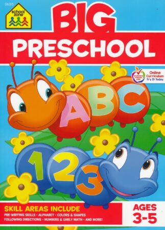 This is an image of kids preschool workbook 