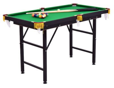 this is an imageof a billiard table for kids. 