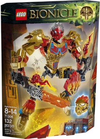 This is an image of Bionicle tahu uniter of fire designed for kids