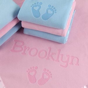 personalized baby blanket