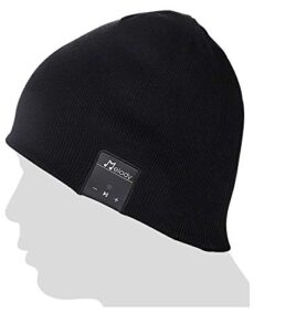 black beanie music hat