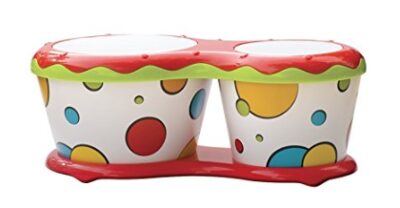 this is an image of a bongo set for babies. 