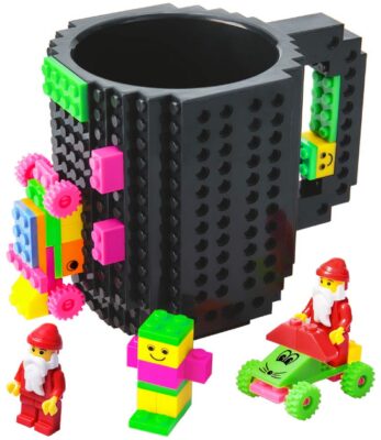 This is an image of kid's LEGO mug in colorful colors