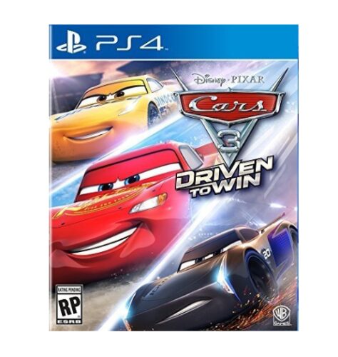 This is an image of a Cars 3 Playstotion 4 game for kids.