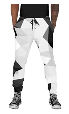 this is an image of a 3D Sweatpants for men and women. 