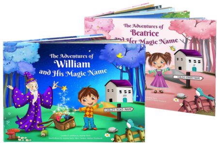 This is an image of kid's personalized Story book 