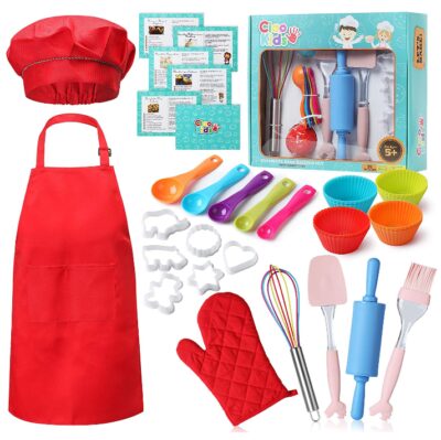 This is an image of kid's baking set with 35 pieces 