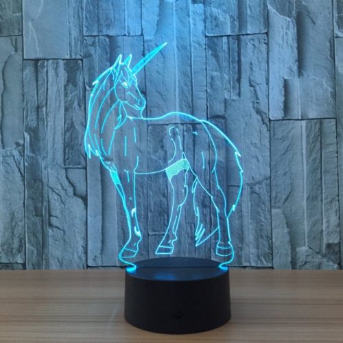 unicorn Remote Control LED Night Light 
