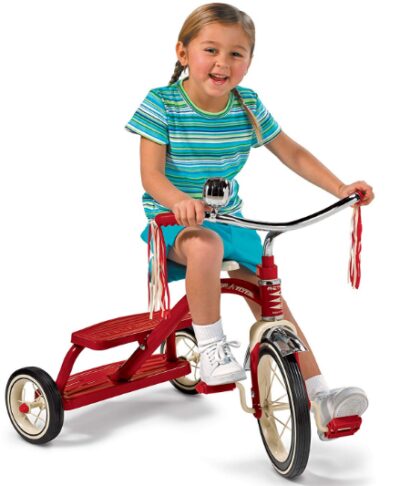 This is an image of Red Radio Flyer Classic Tricycle