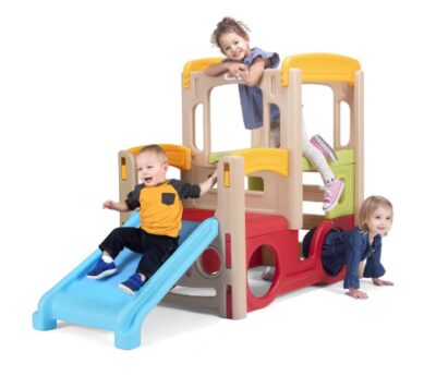 this is an image of a climber play set for kids. 