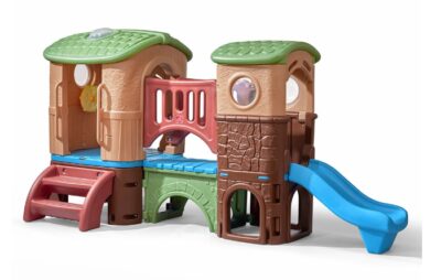 This is an image of a bridge clubhouse for kids. 