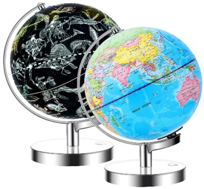 This is an image of kid's world globe 2 in 1 