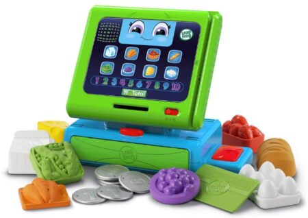 This is an image of leapfrog count along cash register for kids