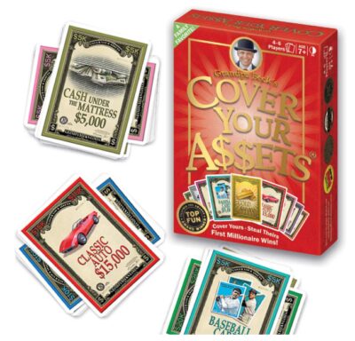 This is an image of a set collection card game made for the whole family. 