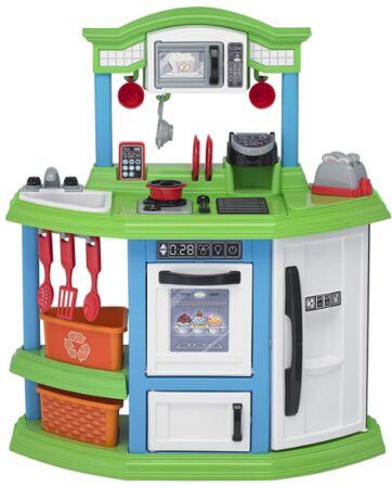 This is an image of green kitchen playset 