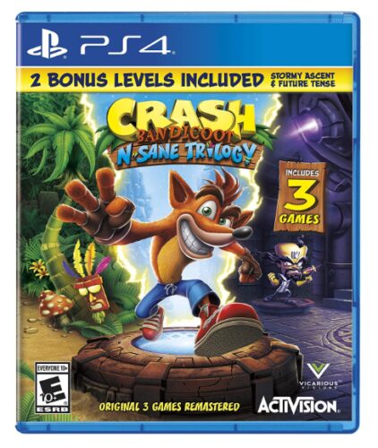 This is an image of a Crash Team Racing best playstation 4 games for kids