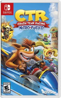 This is an image of a Crash Team Racing game. 