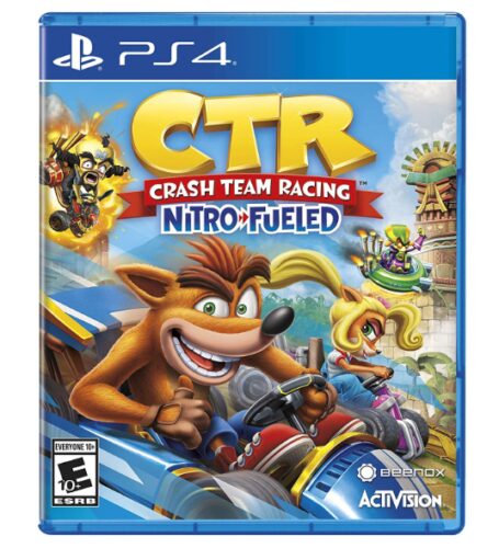 This is an image of a Crash Team Racing best playstation 4 games for kids