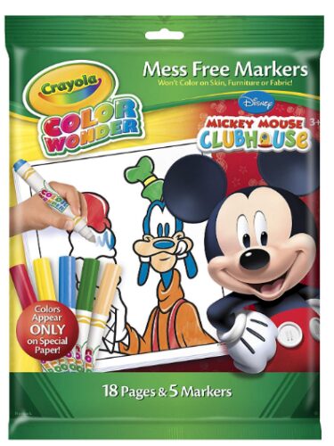 This is an image of mickey mouse coloring pages by Crayola