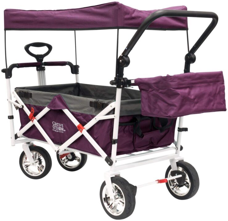 Creative outdoor distributor wagon for kids