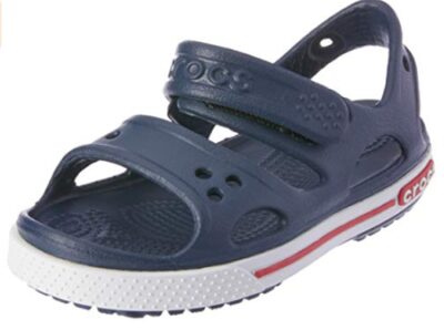 this is an image of a Crocband 11 sandals for little boys and girls ages 1- 4 years old.