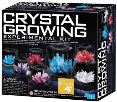 This is an image of kid's growing crystal kit in colorful colors