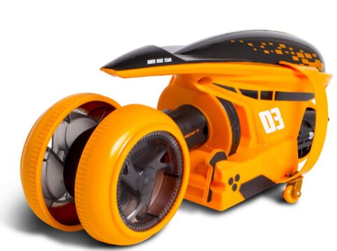 This is an image of 360 Radio Control Motorcycle Bike, Orange