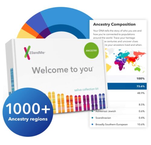 this is an image of a DNA relative finder kit for kids. 