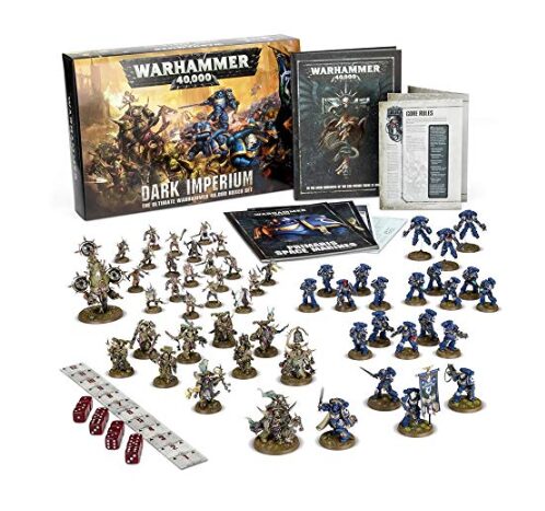 this is an image of a Dark Imperium miniature game for children age 12 and up.