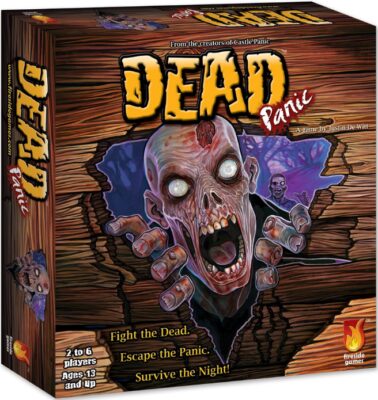 This is an image of kids and adult board game dead panic