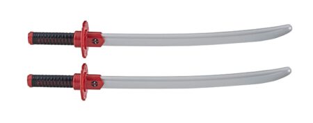 This is an image of a Deadpool-inspired design katana. 