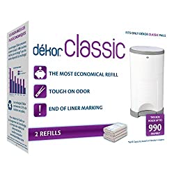 Dekor Classic Diaper Pail Refills