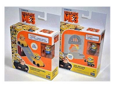 this is an image of a Despicable Me 3 Jail Escape Minion Playset for kids. 