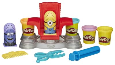 this is an image of a Despicable Me Minions play-dough for kids ages 3 and up. 