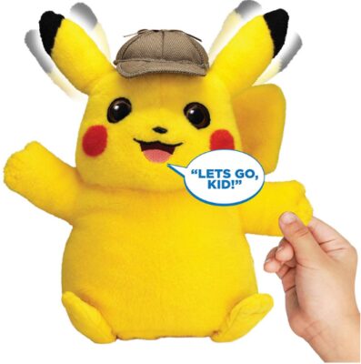 This is an image of kids pokémon detective plush with songs 