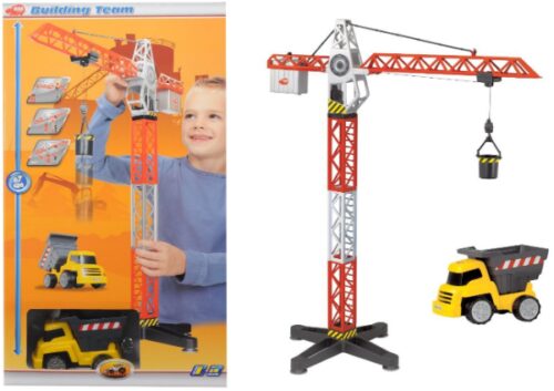 This is an image of Crane and tipper building team for kids