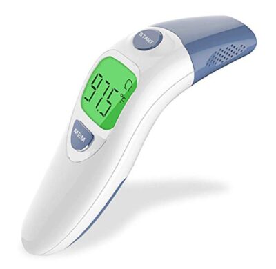 this is an image of a digital clinical infrared thermometer for kids. 